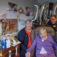 Peggy celebrates a century of happiness
