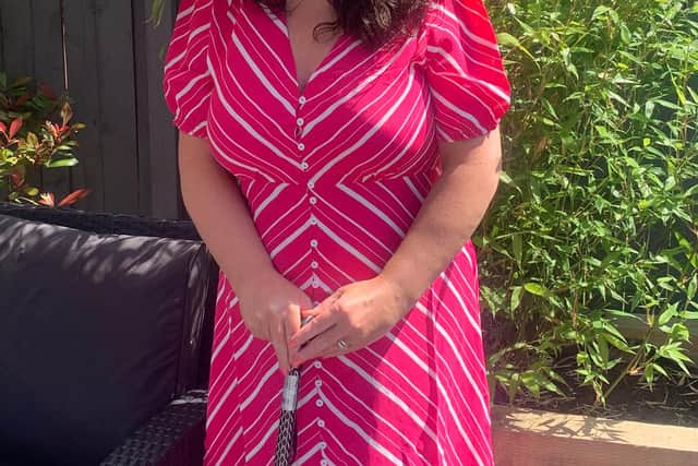 Julienne Beaumont, 55 from Kirkcaldy, was diagnosed with relapsing MS in 2011 and has gone on to have the secondary progressive form of the condition. She has been taking part in the MS-STAT2 trial since 2019.