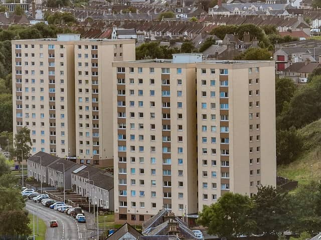 Swan and Memorial Court in Methil (Pic: Fife Council)