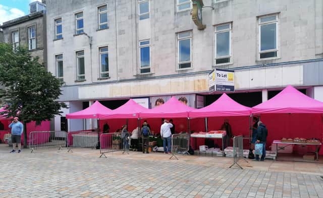 Artisan Market, held every Friday, has brought people back into the town centre