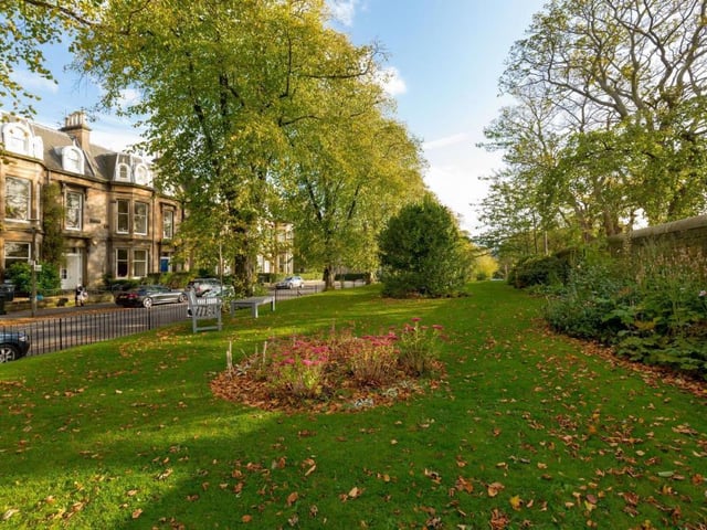 Magdala Crescent private gardens.