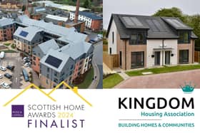 Kingdom Housing Association has been shortlisted in five categories at the Scottish Home Awards.  (pic: submitted)