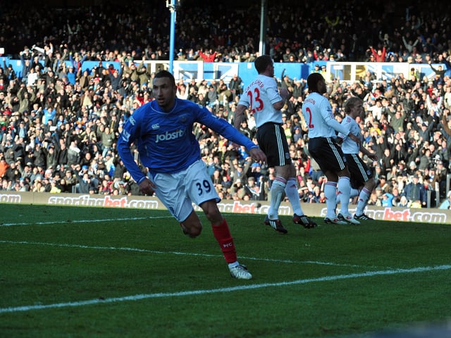 Belhadj signed permanently for Pompey after a successful loan spell from Lens in 2008. The left-back played over 50 times for Algeria and left for Al-Sadd in 2010 before brief spells for Al-Sailiya and Sedan - where he rejoined the latter in 2021 before his release earlier this month. Picture:Steve Reid