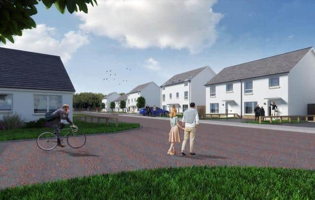How the housing development in Glenrothes could look