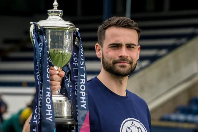 The Rovers right back is backing the club to retain the trophy. (Pic: © Craig Watson)