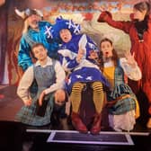 The cast of Ya Wee Sleeping Beauty, which returns to the Kings Theatre in Kirkcaldy