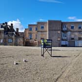 A gap site and an eyesore ...the empty site that was once home to Kitty's nightclub (Pic: Fife Free Press)