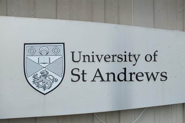 Almost all students heading to St Andrews University have had at least one vaccine jag