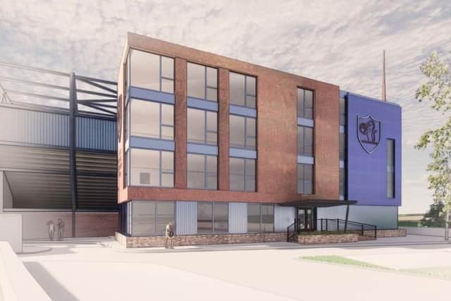 How the new four-storey hub at Stark's Park could look