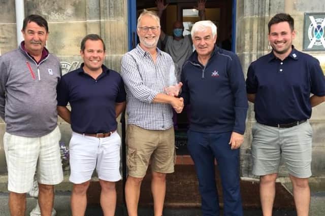 Roy Verner, Ross Methven, Stephen McArthur, Ian Mason and Mark Methven were the leading golfers and collected the MacArthur Trophy