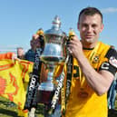 Kevin Smith captained East Fife to the League Two title. Pic by George McLuskie