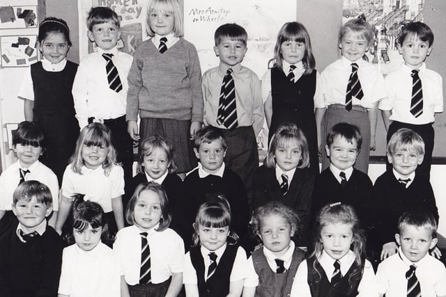 Parkhill Primary School new intake in 1994