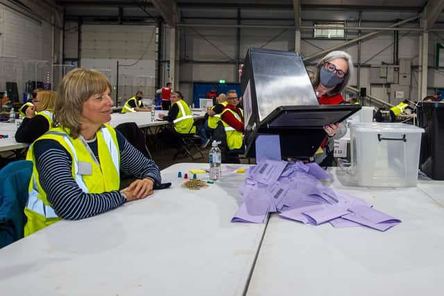 An intriguing night of counting votes lies ahead whenever the General Election is called (Pic: Lisa Ferguson)