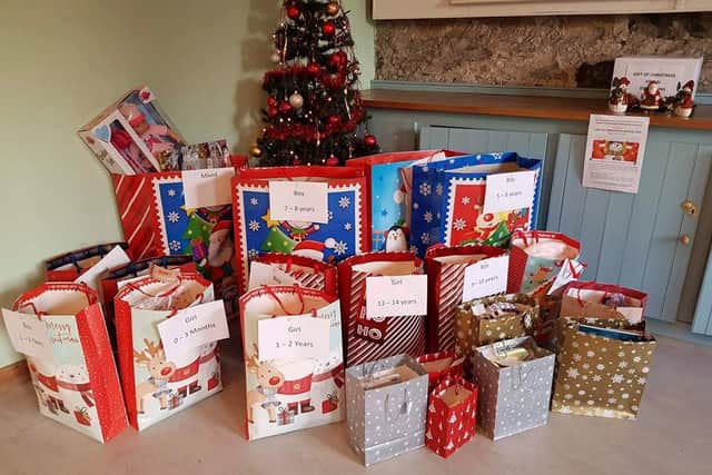 The Gift of Christmas Appeal Fife, which is now in its sixth year, aims to ensure that every child has a present to open on Christmas Day.