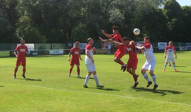 Action from Saturday's match between Kirkcaldy & Dysart and Rosyth
