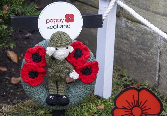 Poppyscotland have backed the garden - the first of its kind in Fife.