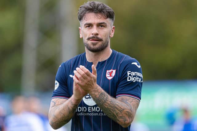 George Oakley has netted three times in seven Raith appearances (Pic Mark Scates/SNS Group)