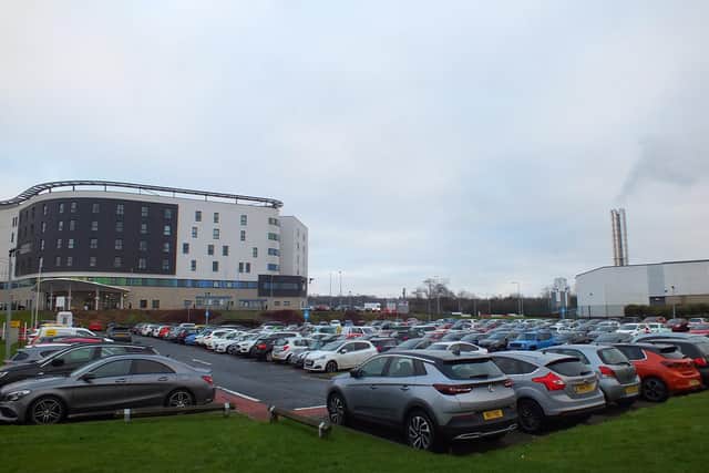Victoria Hospital car park