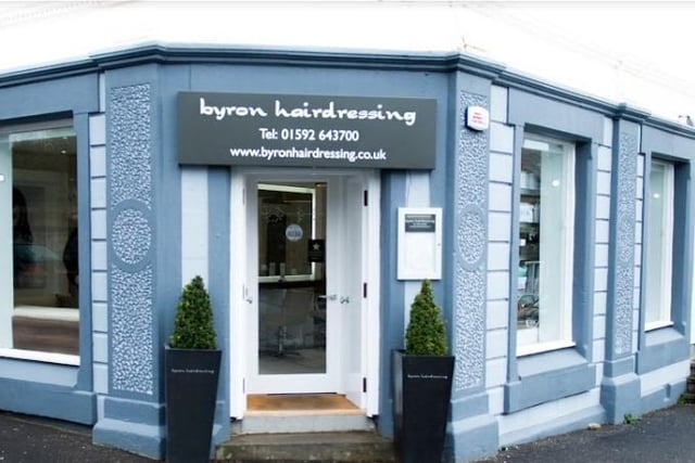 Byron Hairdressing,
Alexandra Street,
Kirkcaldy.
"Best hairdressers in the town - highly recommend. 
"A great salon. "