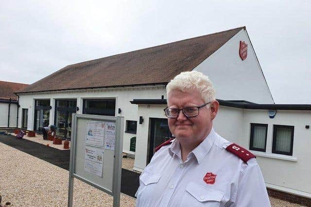 Captain Andrew Manley from Kirkcaldy Salvation Army (Pic: Submitted)
