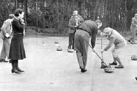 Outdoor curling from the early days of St Andrews Curling Club