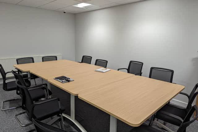 The recently refurbished Job Centre has rooms allowing for a range of interviews, including group sessions (Pic: Fife Free Press)