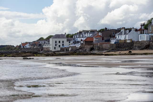 Lower Largo Beach has been classed as one of Scotland's officially designated Bathing Waters. Picture: Lisa Ferguson
