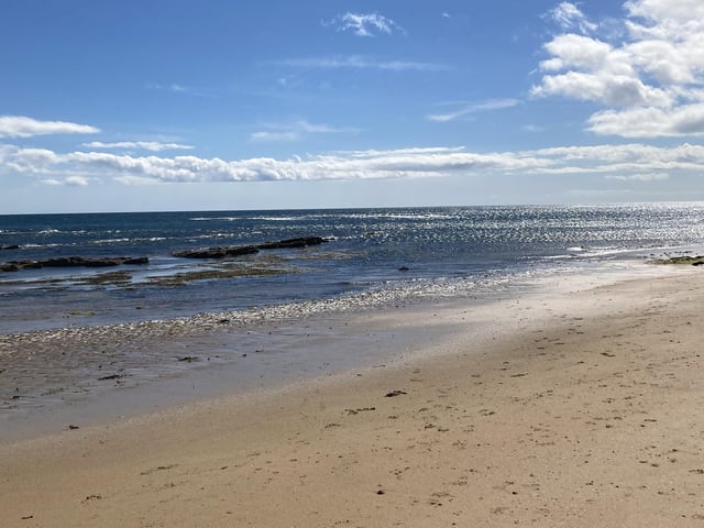 The beach at Kingsbarns has been awarded Scotland's Beach Award from Keep Scotland Beautiful for the last 24 consecutive years.