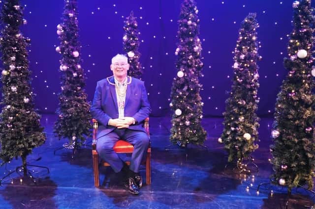 Provost Jim Leishman's Christmas message will form part of the Alhambra's online event
