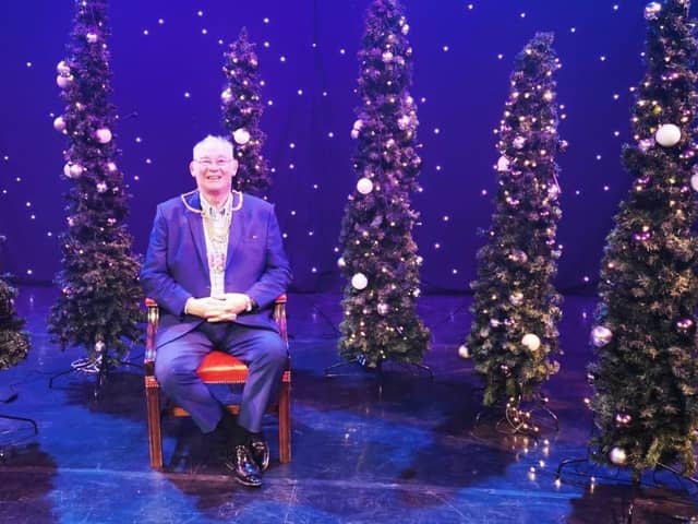 Provost Jim Leishman's Christmas message will form part of the Alhambra's online event