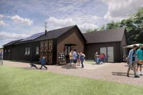 How the cafe at Lochore Meadows could look if councillors give the go-ahead (Pic: Submitted)