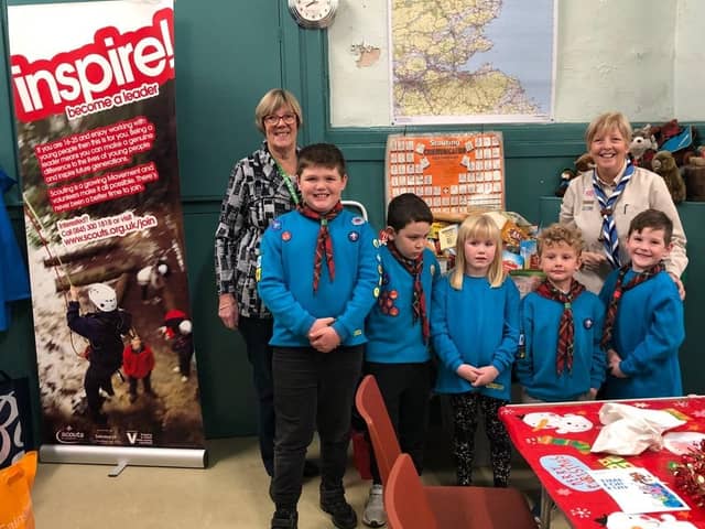 Beavers at 115th Fife Scout Group have donated food and money to their local foodbank