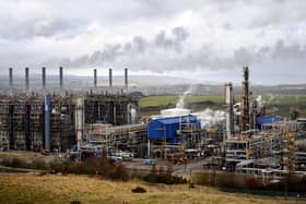 ExxonMobil Chemical plant at Mossmorran, Fife.