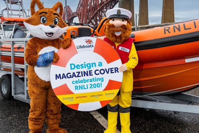 Fife's young painters are encouraged to take part in the compeition honouring the RNLI (Pic: Submitted)