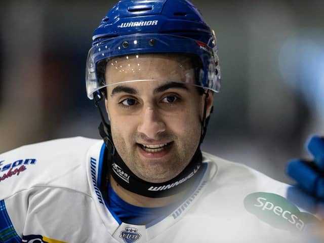 Lucas Chiodo netted twice for Fife Flyers at Coventry Blaze (Pic: Scott Wiggins)