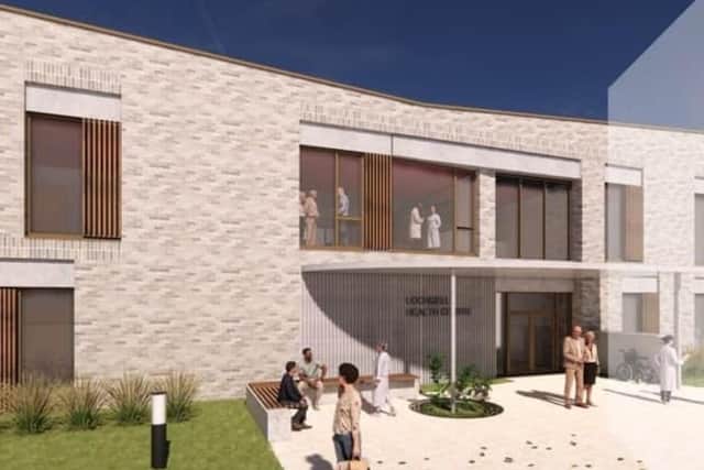 An artist's impression of plans for a new health centre in Lochgelly (Pic: Submitted)
