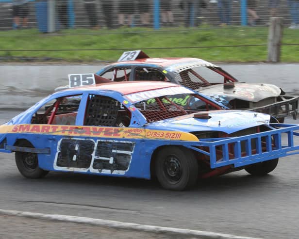 Kyle Irvine was amongst the Fife drivers in action