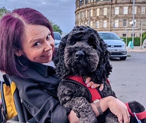 Glasgow region MSP Pam Duncan-Glancy thinks Cockapoo Tony should win "because he is the cutest, friendliest, funniest wee guy out and he lights up everyone’s life".