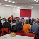 Lochgelly High School's business breakfast event was well attended (Pic: Submitted)