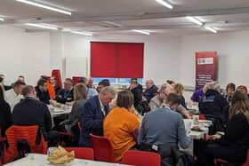 Lochgelly High School's business breakfast event was well attended (Pic: Submitted)