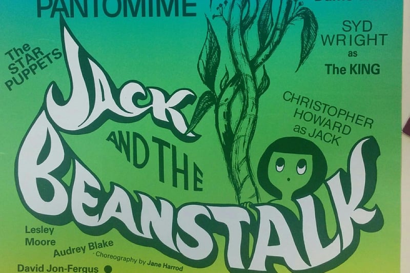 Phil Clarke Jnr starred in this version of Jack And The Beanstalk at the Adam Smith Theatre