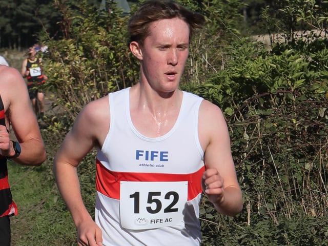 Fife Athletic Club’s Joey Smith was 29th in 17:44 at their 2026 Giffordtown 5K near Ladybank on Sunday (Photo: Pete Bracegirdle)