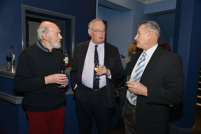 Celebrating the opening on December 12, 2014 of the Kino Leven Cinema (formerly The Regent) in Commercial Road with owner Graeme Reekie and guests