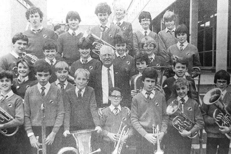 In 1984 Balwearie High School's brass band began a fundraising programme to raise money for a trip to Canada.