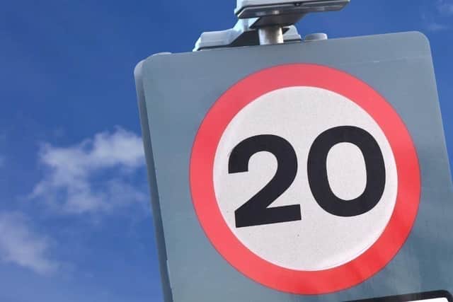 The lower 20mph speed limit will apply to a number of roads | Pic Contributed