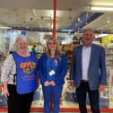 David Torrance MSP with Jennifer Gill and volunteer Marilyn Robertson (left) (Pic: Submitted)
