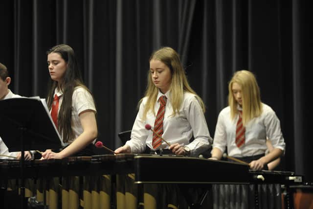 Fife Festival of Music - pupils from Balwearie High School (Pic: George McLuskie)
