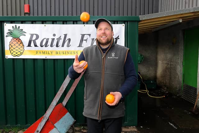 Andrew Brady of Raith Fruit  (Pic: Fife Photo Agency)