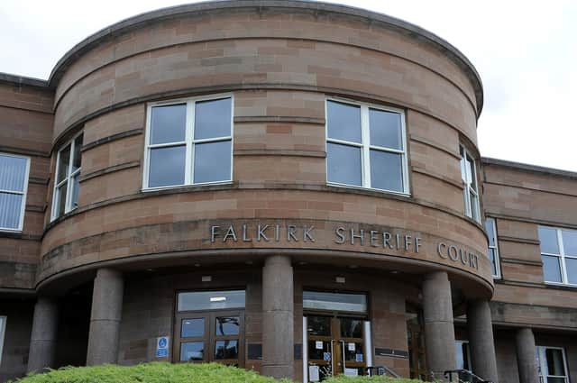 Ross appeared in private at Falkirk Sheriff Court