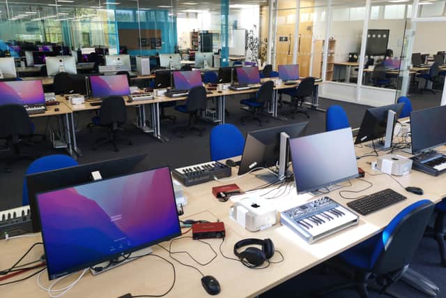 Fife College's new media production hub